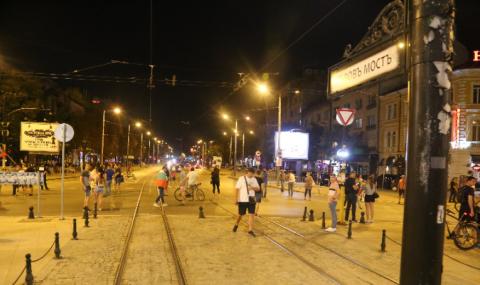 Протестиращите в София: Оставаме до победата - 1