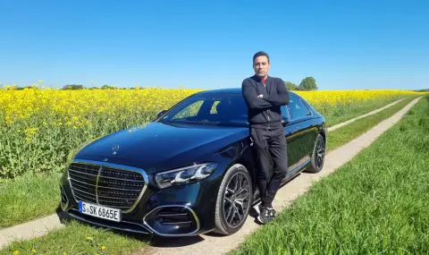 We tested the new Mercedes S-Class (with a diesel six and a gasoline V8, burning on... Euro 7)  - 1