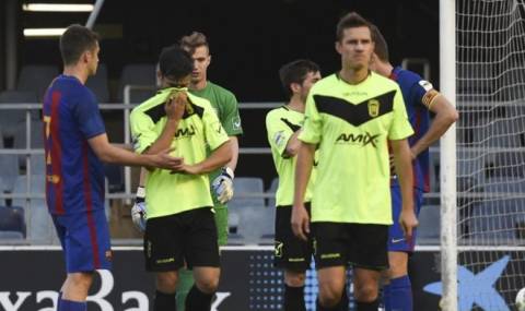 Футболен тим се закри след загуба от Барса - 1