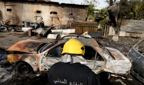 Десетки загинали при пожар в иракска болница - 1
