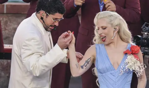 Бед Бъни и Лейди Гага направиха голямото шоу на полувремето в Super Bowl LX (ВИДЕО) - 1