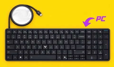 HP пусна революционен компютър в клавиатура - 1