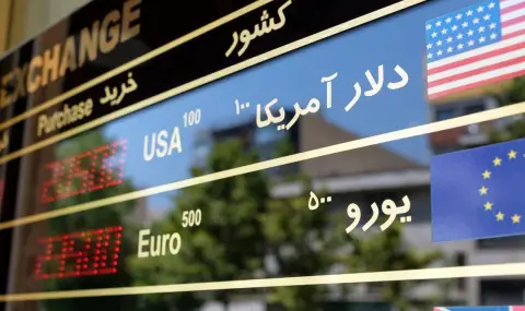 Record collapse of the Iranian rial against the US dollar  - 1