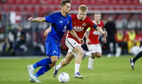 Левски напусна евротурнирите след тежко поражение от АЗ Алкмаар - 1