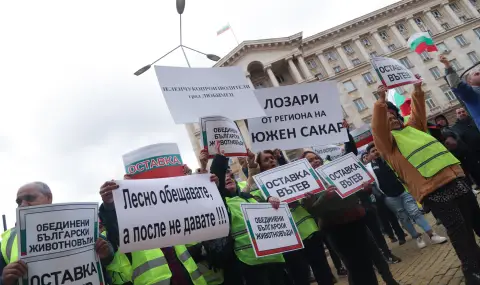 Приключи протестът на земеделците, Денков е отказал да ги приеме  - 1