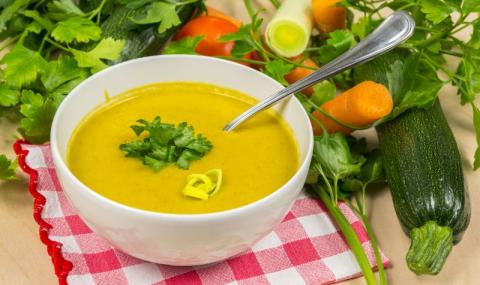 Рецепта на деня: Крем супа с печени тиквички - 1