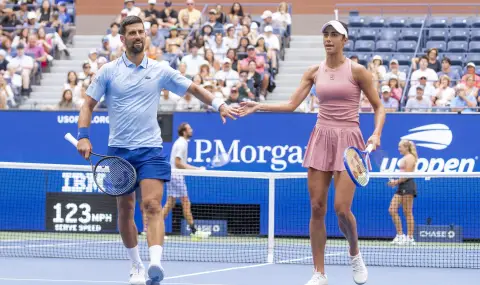 Големите имена отпаднаха: Алкарас и Джокович изненадващо извън смесените двойки на US Open - 1
