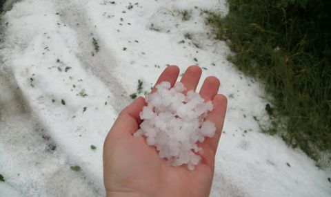 Буря с градушка връхлетя Пазарджик - 1