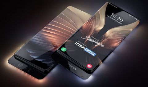 Samsung прави смартфон с дисплей върху цялата повърхност (ВИДЕО) - 1