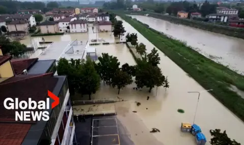 A 20-year-old man drowned in floods in the Italian region of Emilia-Romagna  - 1