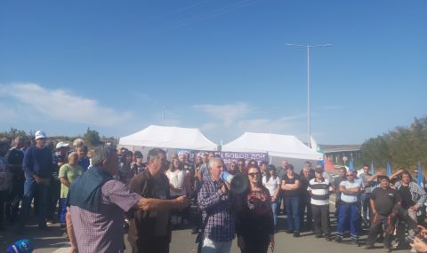 Пада блокадата на магистрала "Струма" край Дупница - 1