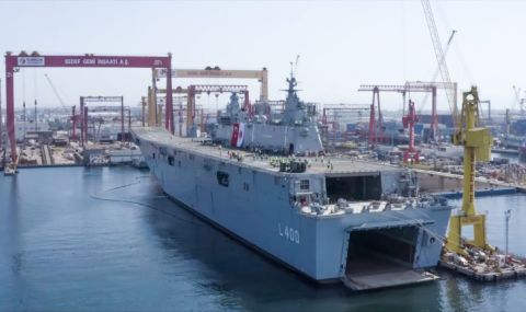 Турция скоро ще има самолетоносач - 1