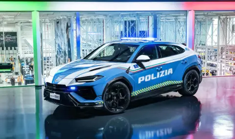 Urus Performante ще служи на италианската полиция - 1