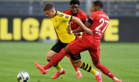 Байерн Мюнхен победи Борусия Дортмунд в дербито на Бундеслигата - 1