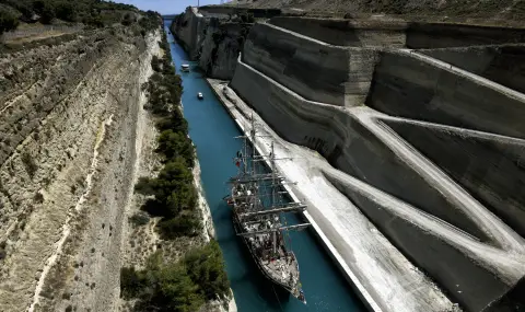 Коринтският канал ще бъде затворен за ремонт - 1