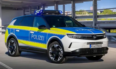 Opel сменя полицейските „астри“ с новия Grandland - 1