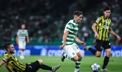 Спортинг Лисабон разгроми Кайрат Алмати - 1