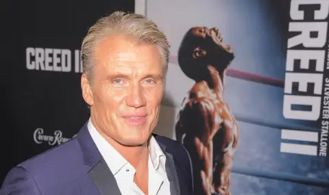 Долф Лундгрен съживява героя си от "Роки" в София - 1