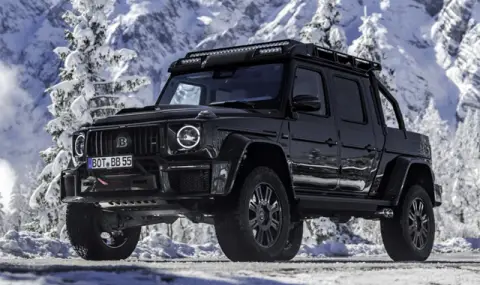 Пикапът Mercedes-AMG G 63 от Brabus струва почти 900 хиляди евро - 1