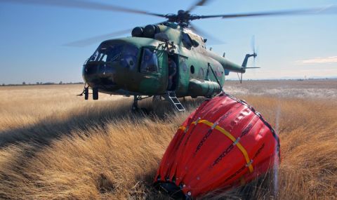 МО: Екипаж на хеликоптер "Кугар" спасил парапланериста - 1