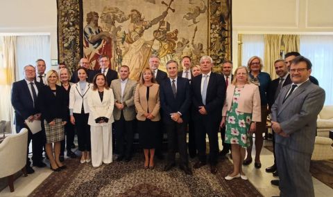 Икономическият и социален съвет се срещна с посланиците на ЕС - 1