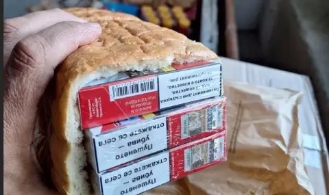 Над 3000 кутии цигари, скрити в издълбан хляб, откриха митничари на Дунав мост – 2