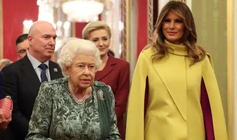 Кралица Елизабет II забавлявала близките си с имитация на Мелания Тръмп - 1