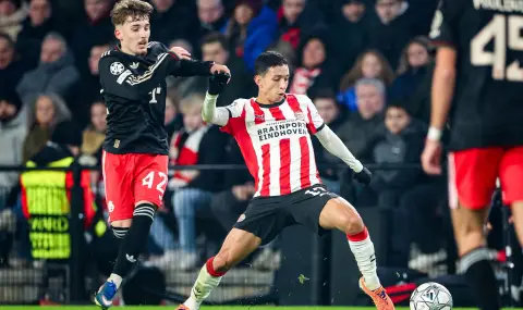 Байерн Мюнхен се класира за осминафиналите в Шампионската лига след успех над ПСВ - 1