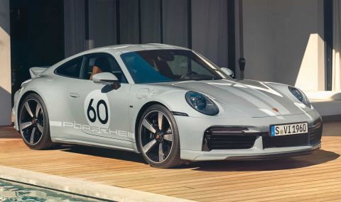 Porsche 911 Sport Classic запазва традициите с 543 конски сили, задно предаване и механична трансмисия - 1