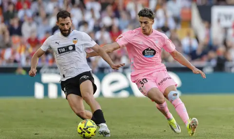 Селта Виго триумфира след обрат срещу Валенсия   - 1