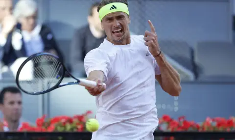 Александър Зверев започна защитата на титлата си в Рим - 1