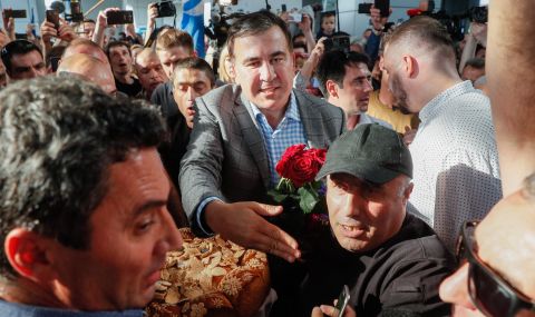 Михаил Саакашвили се връща в Грузия - 1