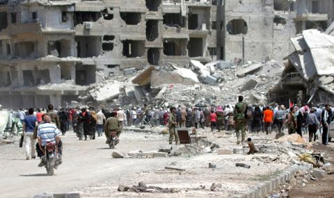 Сирийската армия гори трупове, за да скрие самоличността на убитите - 1