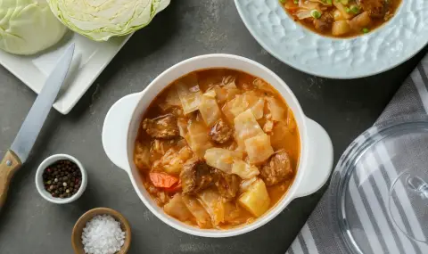 Рецепта на деня: Зелева супа с месо - идеална против махмурлук - 1