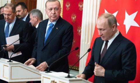 Путин и Ердоган с разговор на върха - 1