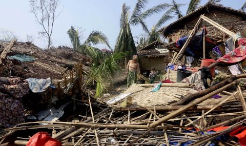 800 000 души имат спешна нужда от помощ в Мианмар след циклона Мока  - 1