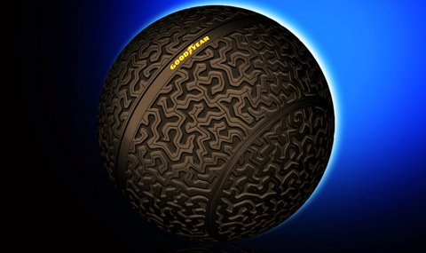 Goodyear измисли кълбовидни гуми - 1