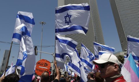 Протестите срещу правната реформа в Израел не стихват - 1