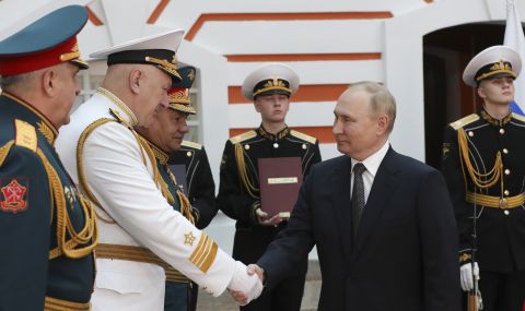 Путин отиде на военен полигон - 1