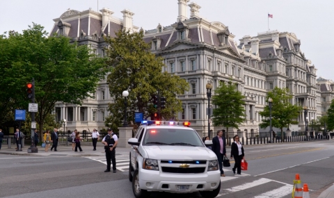 Простреляха въоръжен мъж до Белия дом - 1