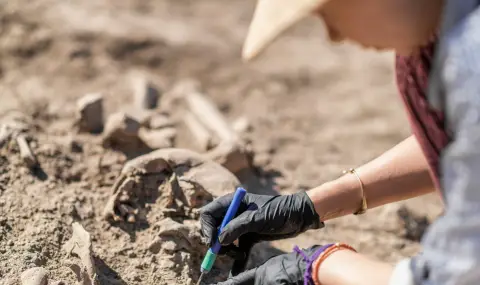 Археолози откриха останки на момче, датиращи отпреди 2500 години - 1