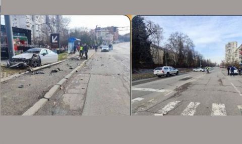 Блъснаха жена на спирка в София - 1