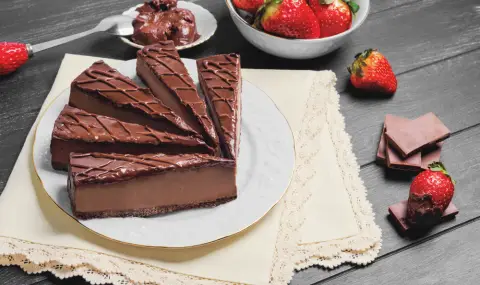 Рецепта на деня: Топъл шоколадов чийзкейк - 1