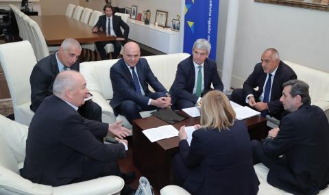 Борисов се срещна с представители на синдикатите - 1