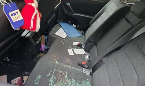 Разбиха колата на знаков журналист от БНТ СНИМКИ - 1