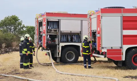 Bulgarovo evacuated due to major fire  - 1