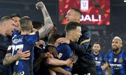 Две дузпи помогнаха Интер, за да спечели Купата на Италия в драма с продължения срещу Ювентус - 1