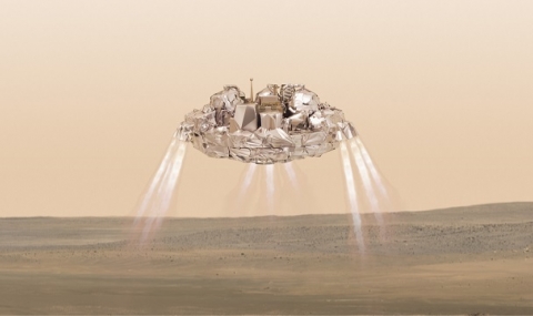 Спускаемият модул &quot;Скиапарели&quot; кацна на Марс - 1