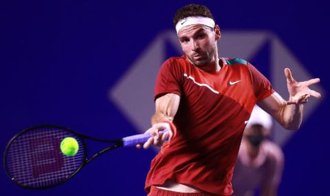 Григор Димитров се класира за осминафиналите на тенис-турнира в Индиън Уелс - 1