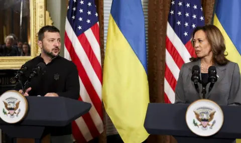 Harris to Zelensky: My support for the Ukrainian people is unwavering  - 1